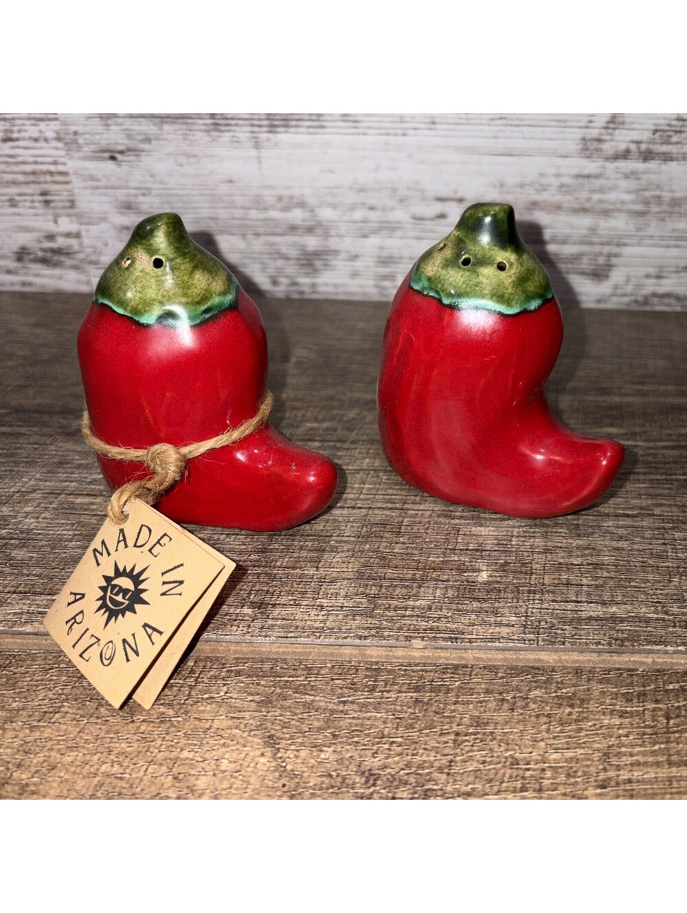 vintage Red Hot Chili Peppers Salt And Pepper Shakers